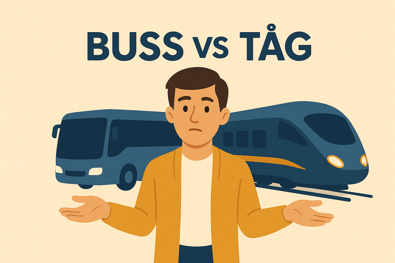 buss vs tåg