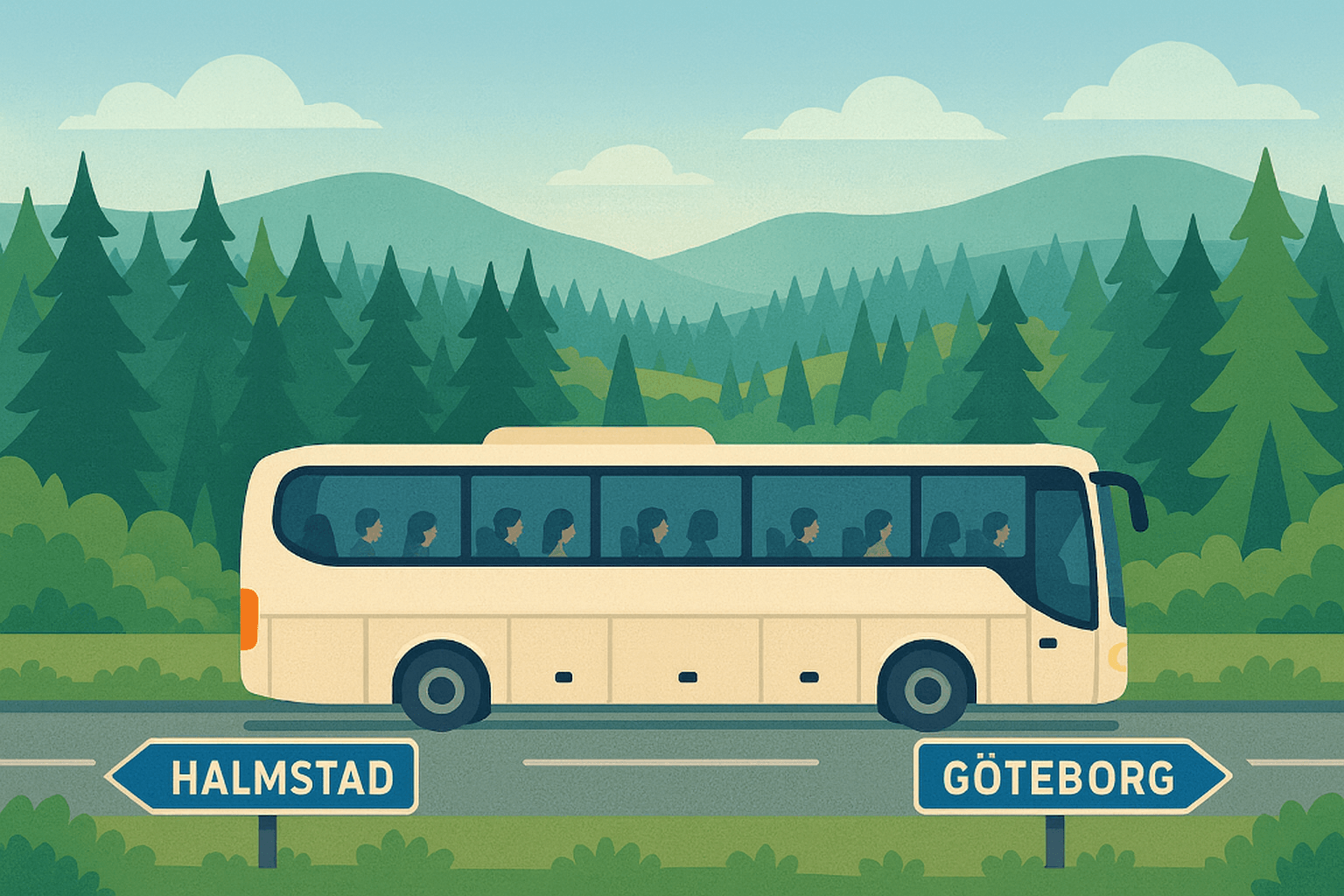 buss Halmstad Göteborg