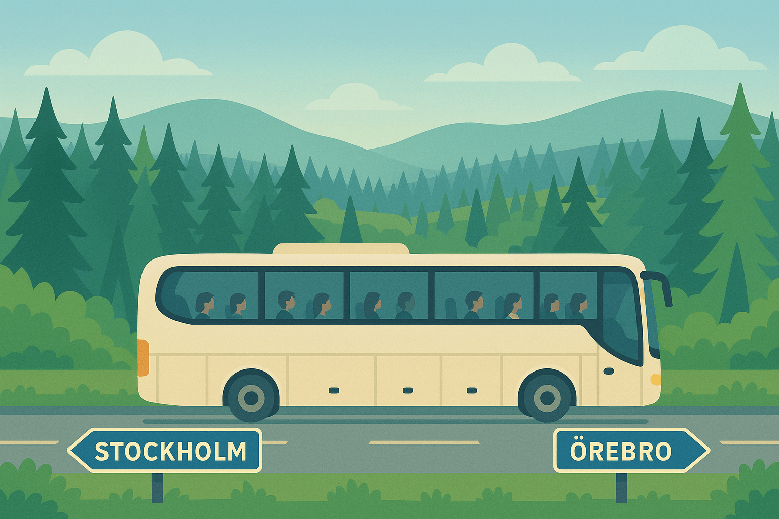 buss Stockholm Örebro