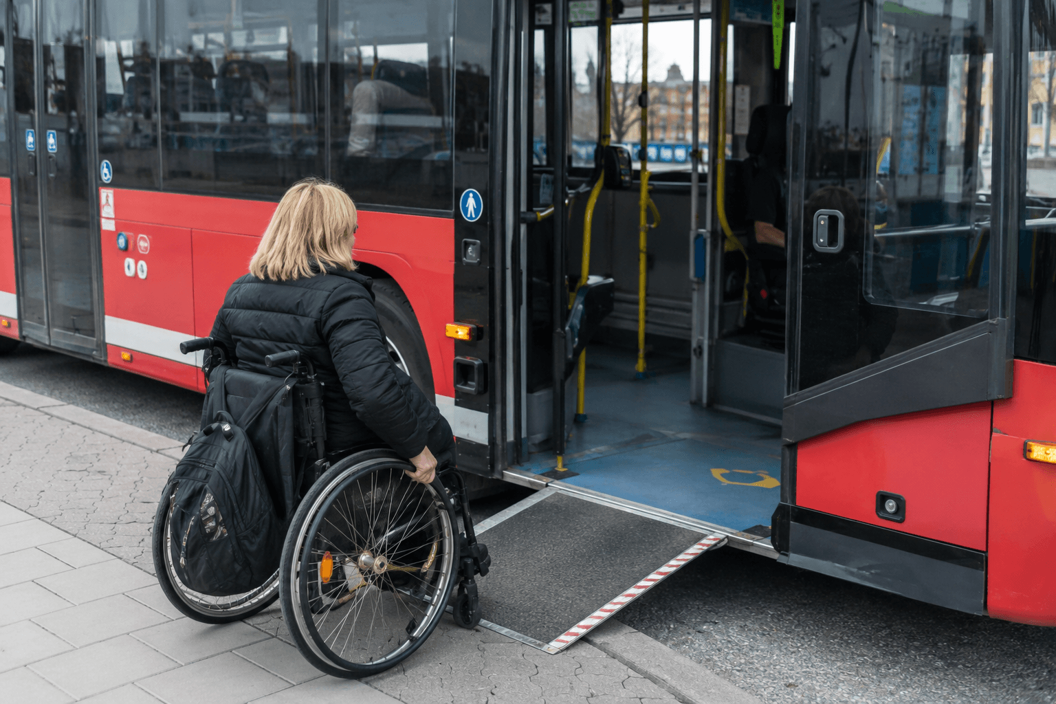 buss rullstol