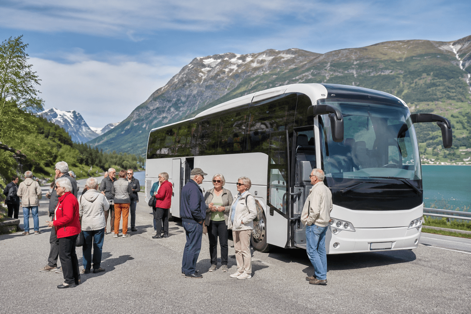 gruppresor buss